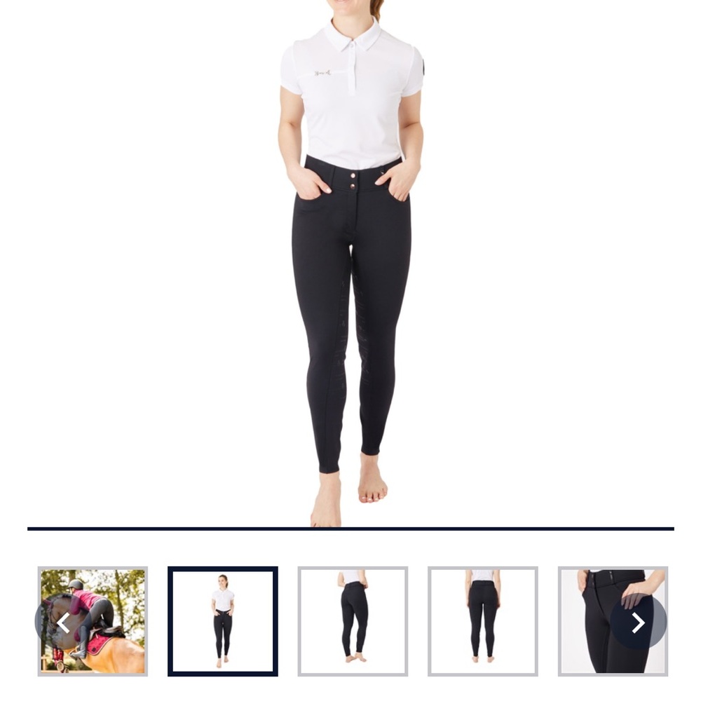 Horze Nora Womens Full Seat Silicone Breeches
